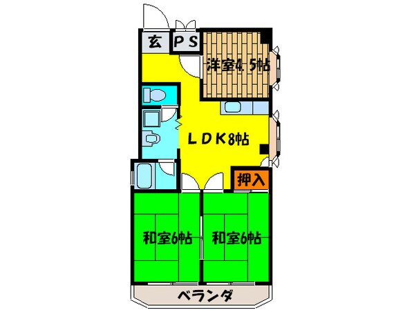 辻川ビルの物件間取画像